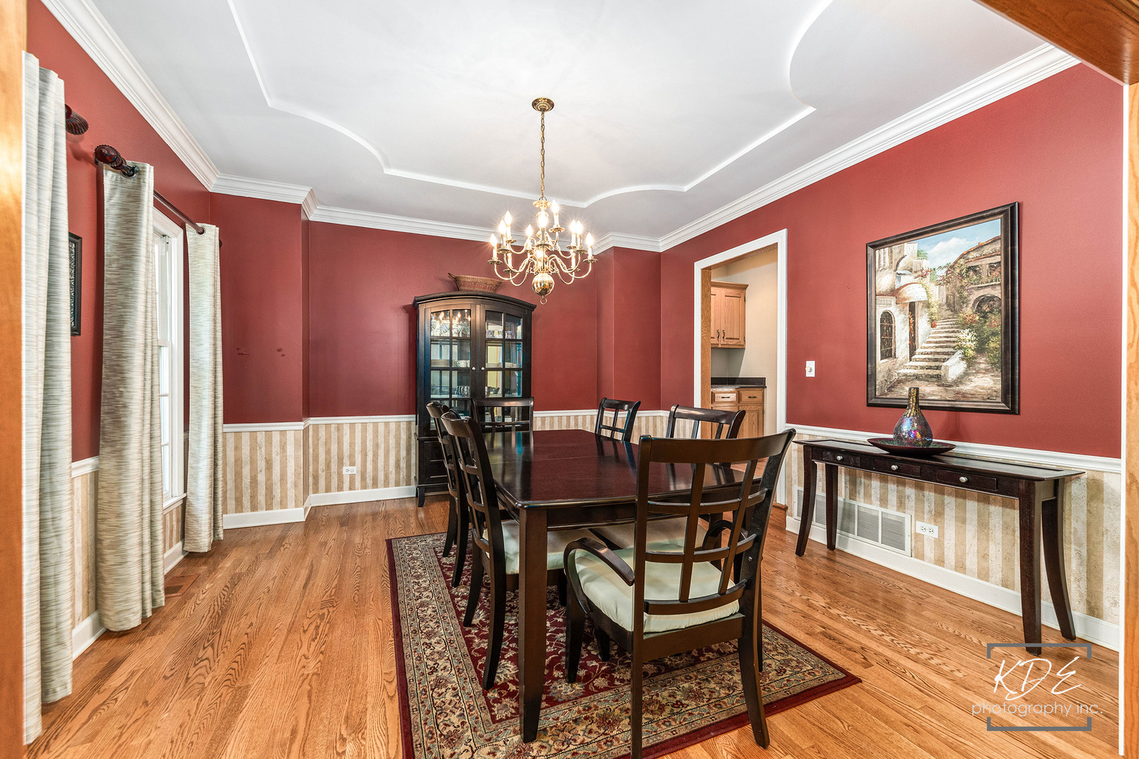 1032 Hamlet Road Naperville, IL 60564 - Photo 7 of 38 a view of a dining room with furniture window and wooden floor