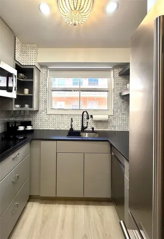 a view of balcony and yard