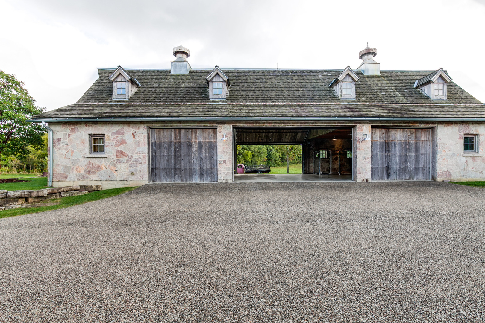 3149 Cuba Road Long Grove, IL 60047 - Photo 5 of 26 a front view of a house with a yard and garage