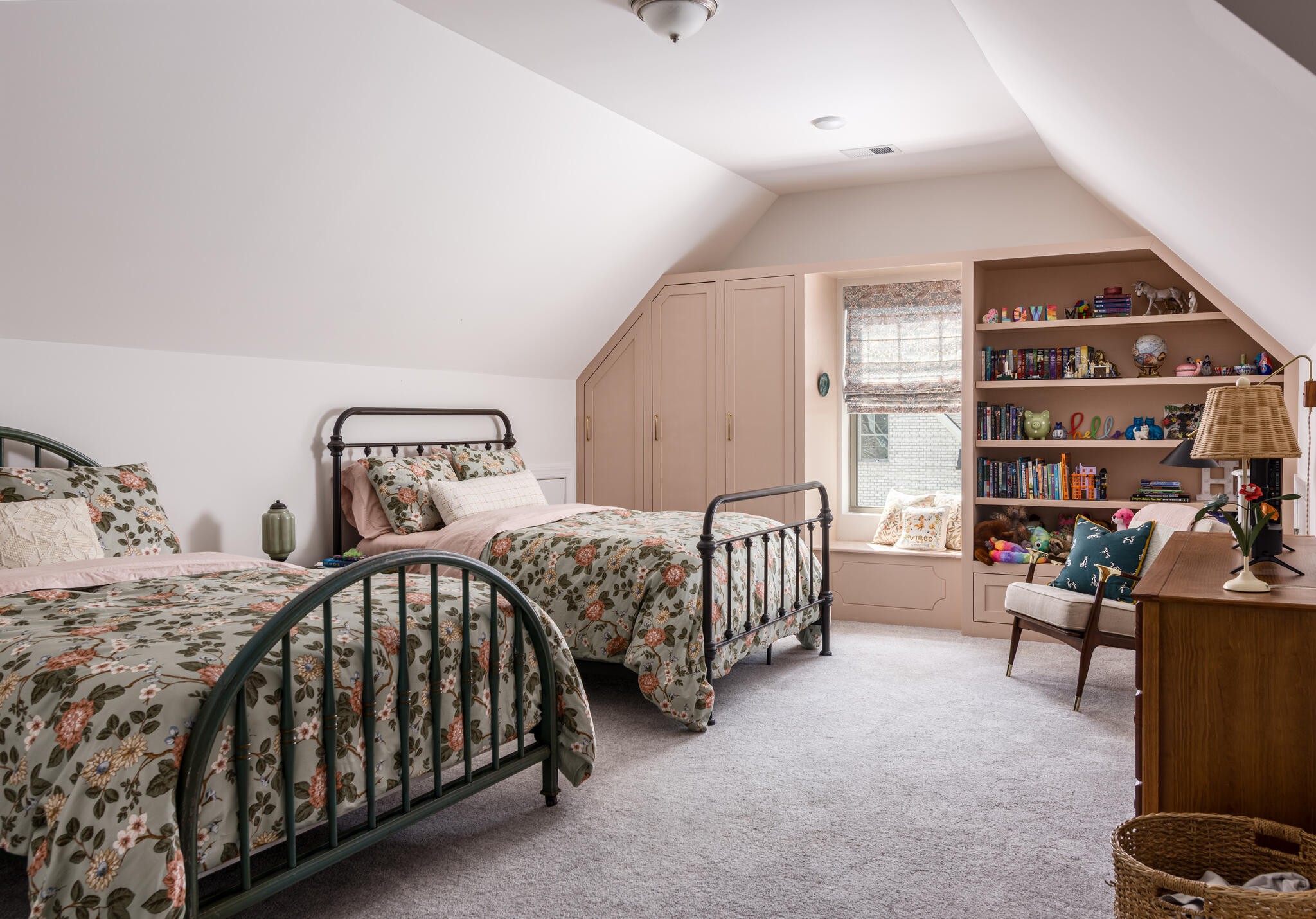 8033 Still Spg Rdg Drive Nashville, TN 37221 - Photo 29 of 36 a bedroom with a bed and a book shelf