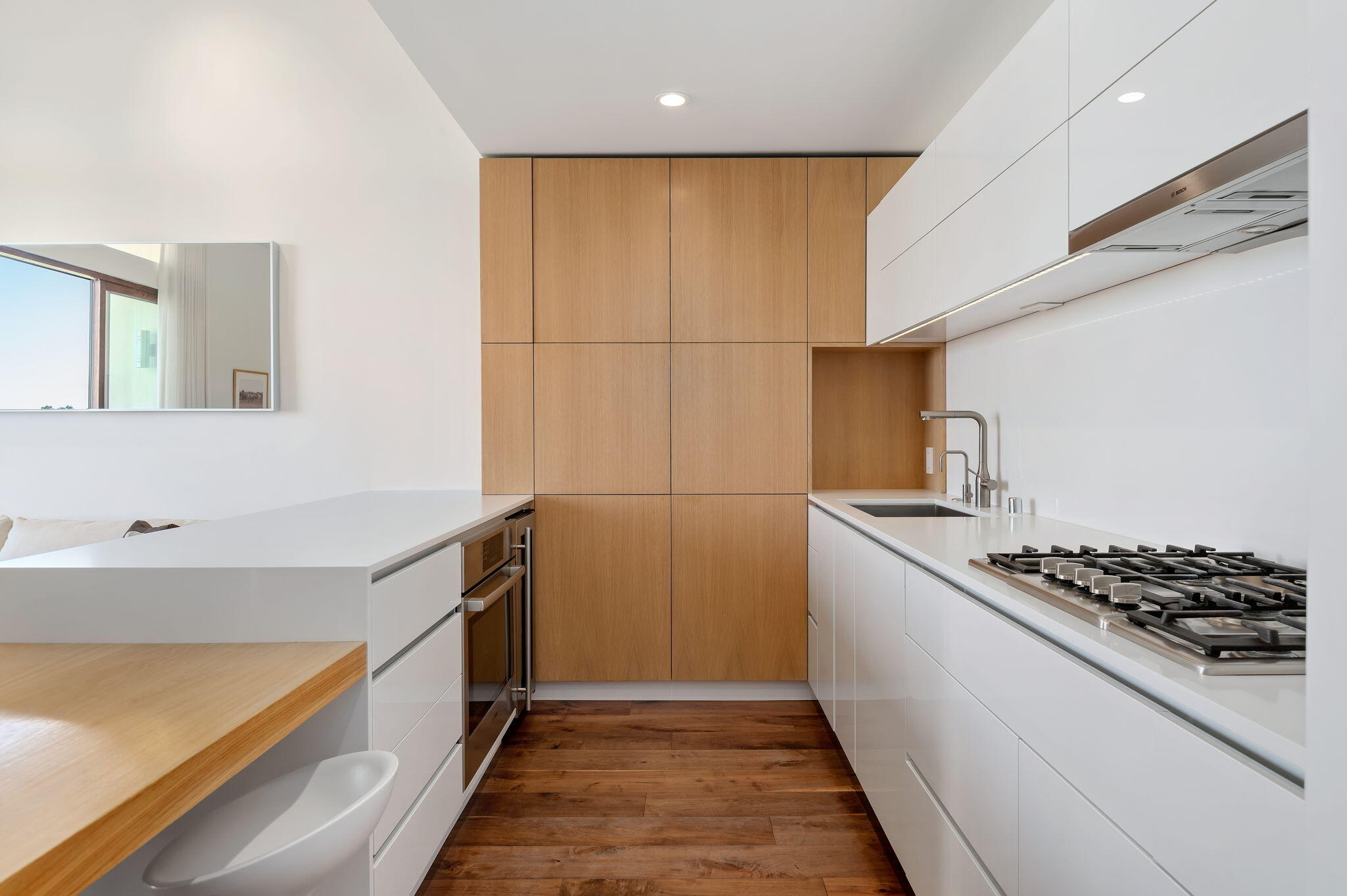 3375 Foothill Road, Unit 233 Carpinteria, CA 93013 - Photo 10 of 21 a kitchen with stainless steel appliances a stove and a refrigerator