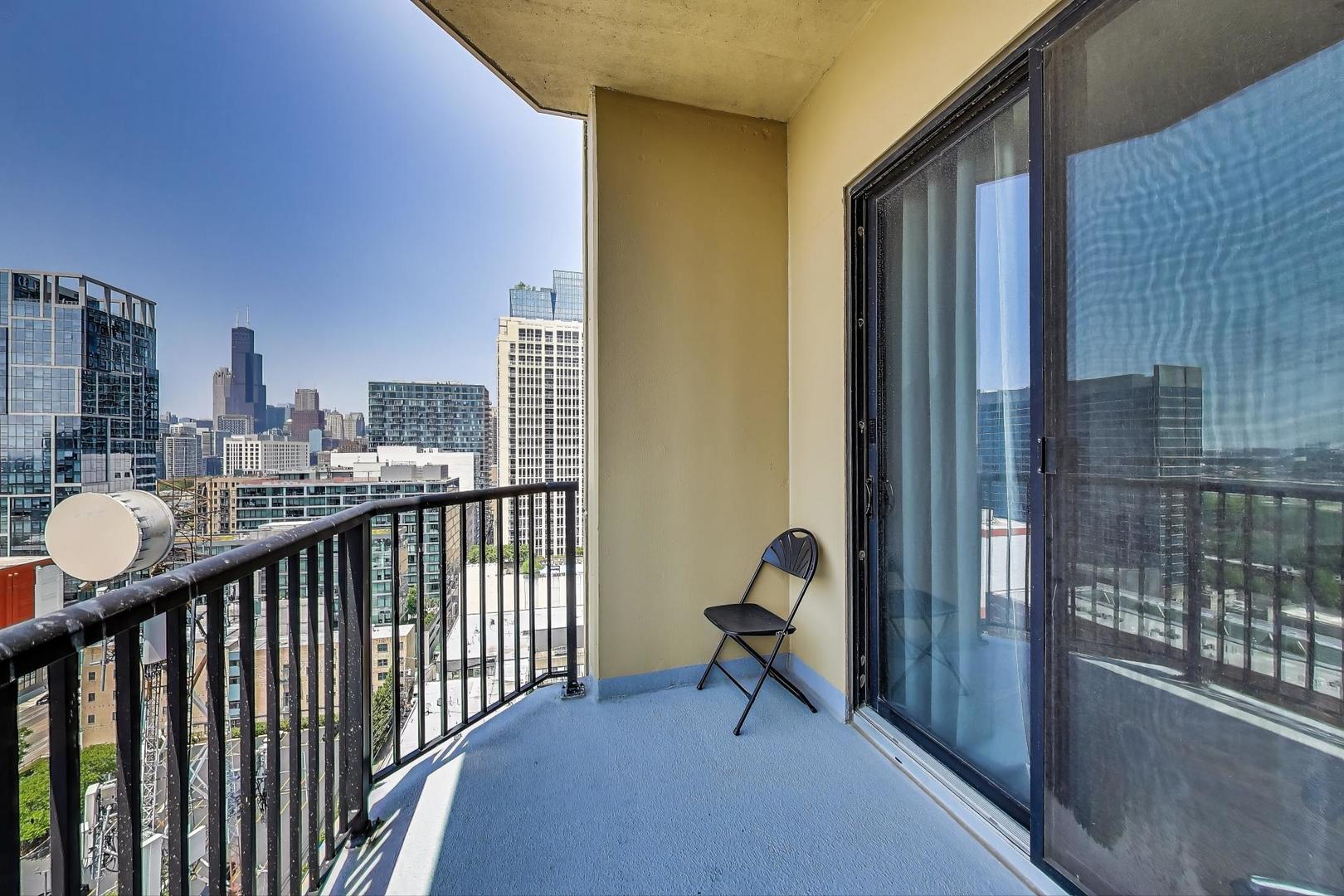1464 South Michigan Avenue, Unit 1609 Chicago, IL 60605 - Photo 31 of 45 a view of balcony with a chair