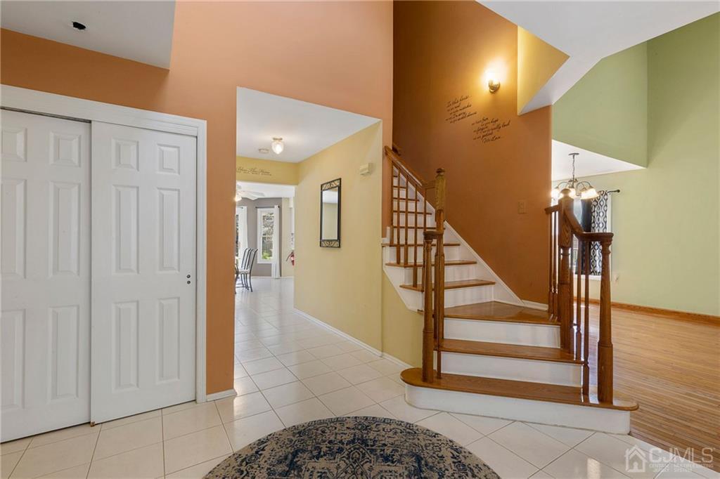 461 Cottrell Road Old Bridge, NJ 08857 - Photo 3 of 21 a view of entryway and hall with wooden floor