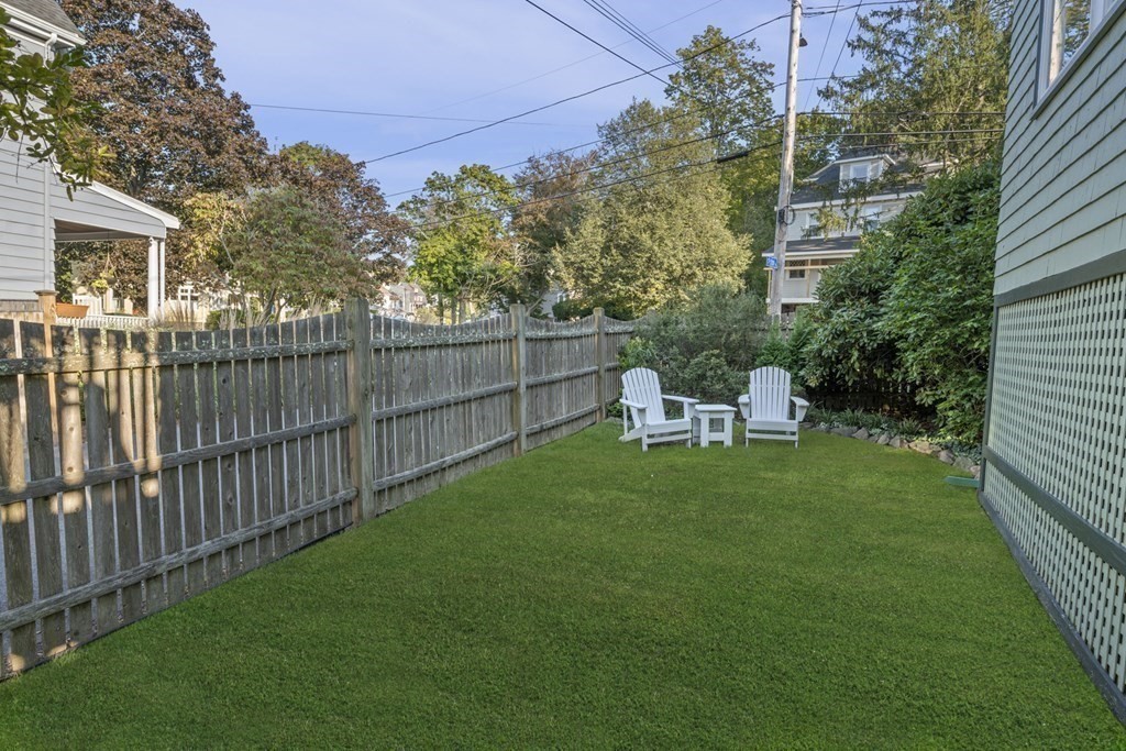 64 Farragut Road Swampscott, MA 01907 - Photo 35 of 35 a garden view with a seating space