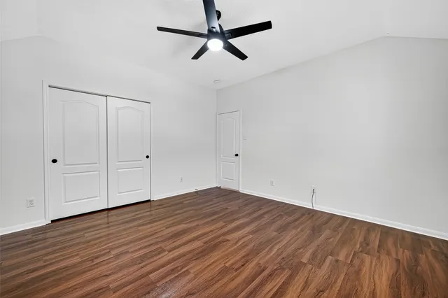 wooden floor in an empty room