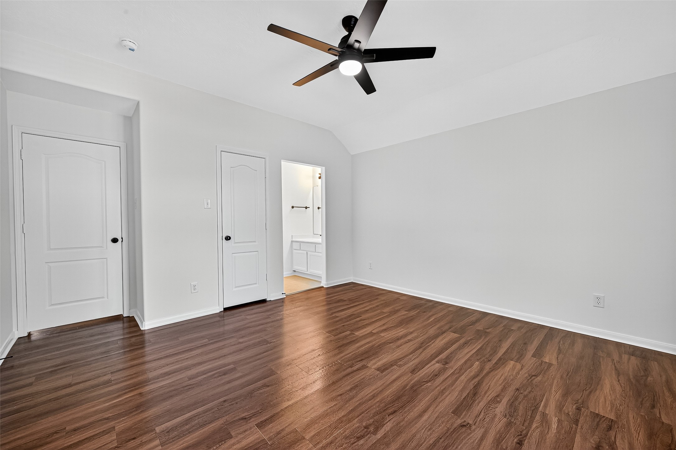 11727 Spring Path Court Tomball, TX 77377 - Photo 40 of 50 a view of empty room with wooden floor
