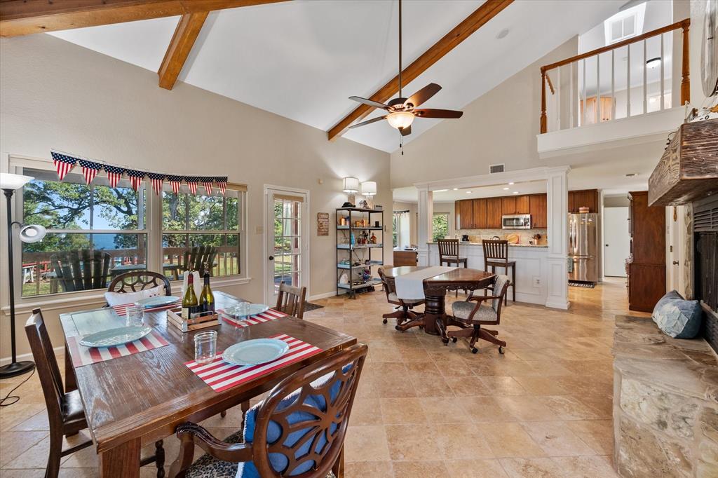 195 Highview Streetman, TX 75859 - Photo 11 of 40 a view of a dining room with furniture window and outside view