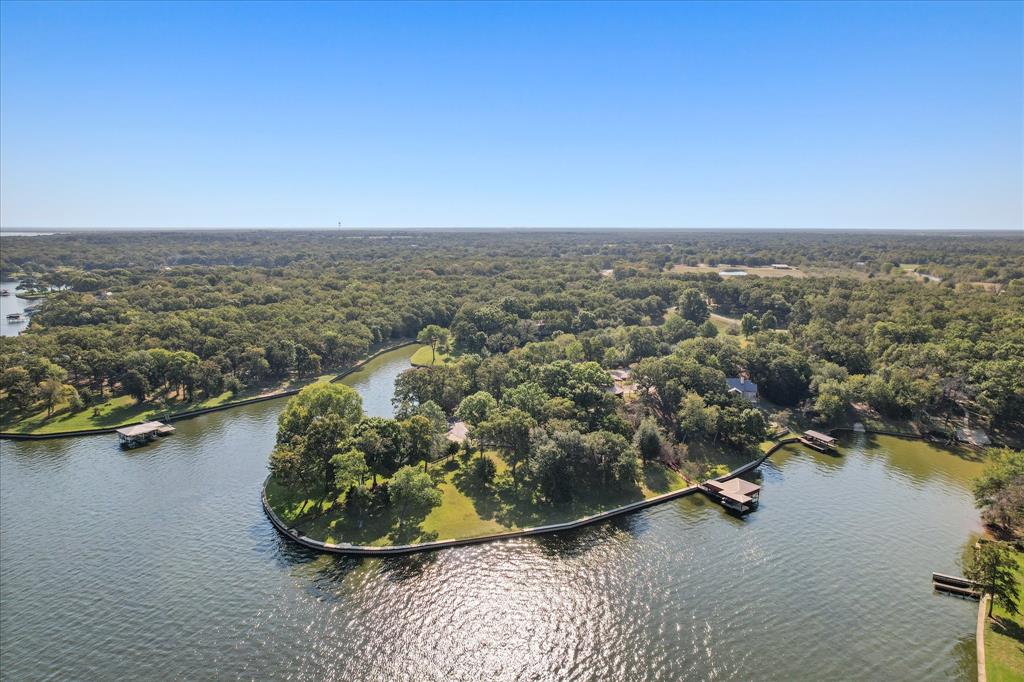 195 Highview Streetman, TX 75859 - Photo 37 of 40 an aerial view of a house with a lake view