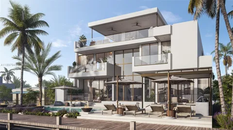 a front view of a building with street view and outdoor seating