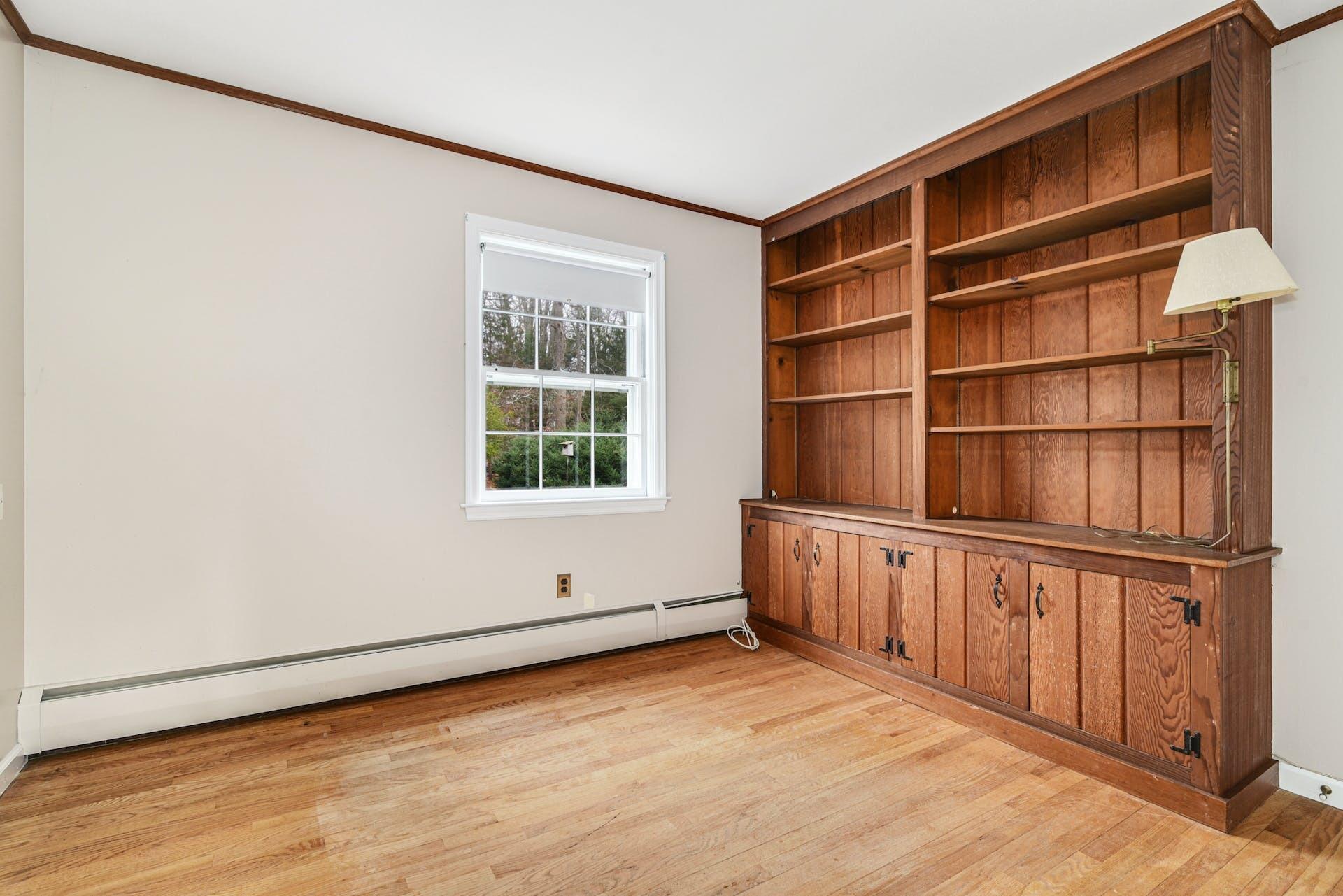 113 Logan Road New Canaan, CT 06840 - Photo 12 of 27 a view of an empty room with a window