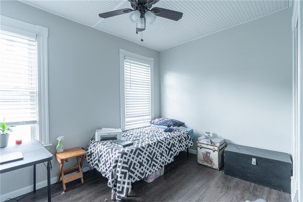 231 Maple Street Slippery Rock, PA 16057 - Photo 12 of 22 a bedroom with a bed and a window