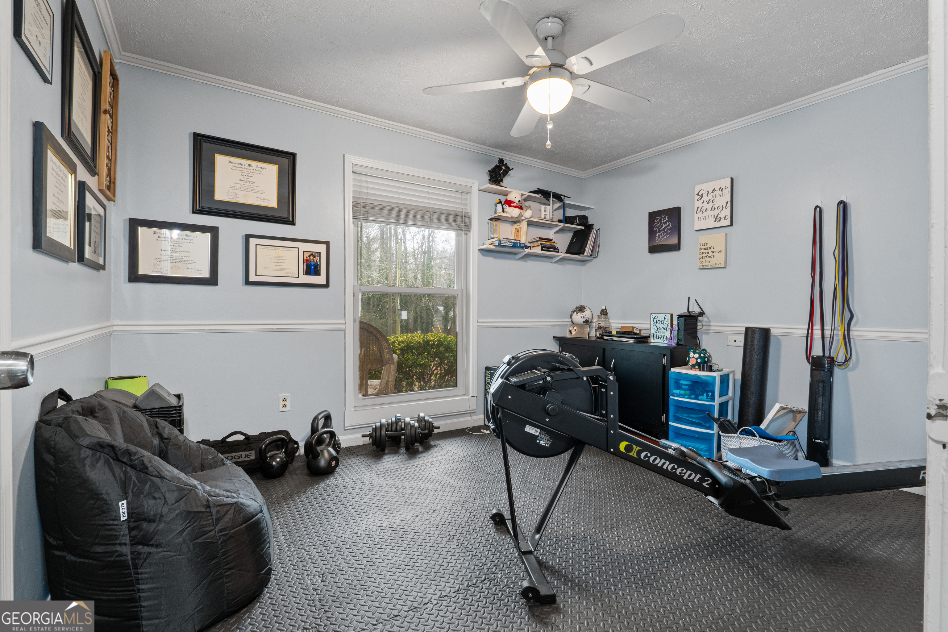 861 Bonner Road Carrollton, GA 30117 - Photo 21 of 38 a view of a livingroom with workspace and a window