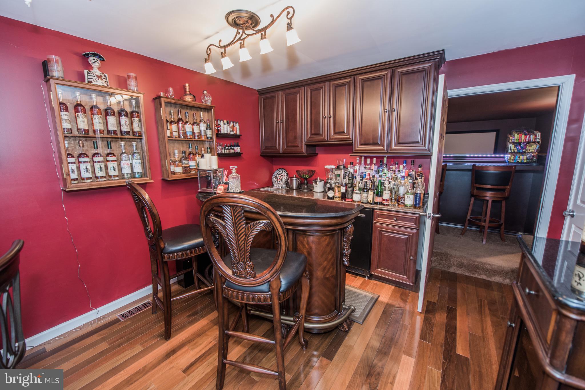 224 Doom Peak Road Linden, VA 22642 - Photo 55 of 150 BONUS PHOTO- Studio/Theater/Bar - Bar Sitting Room
