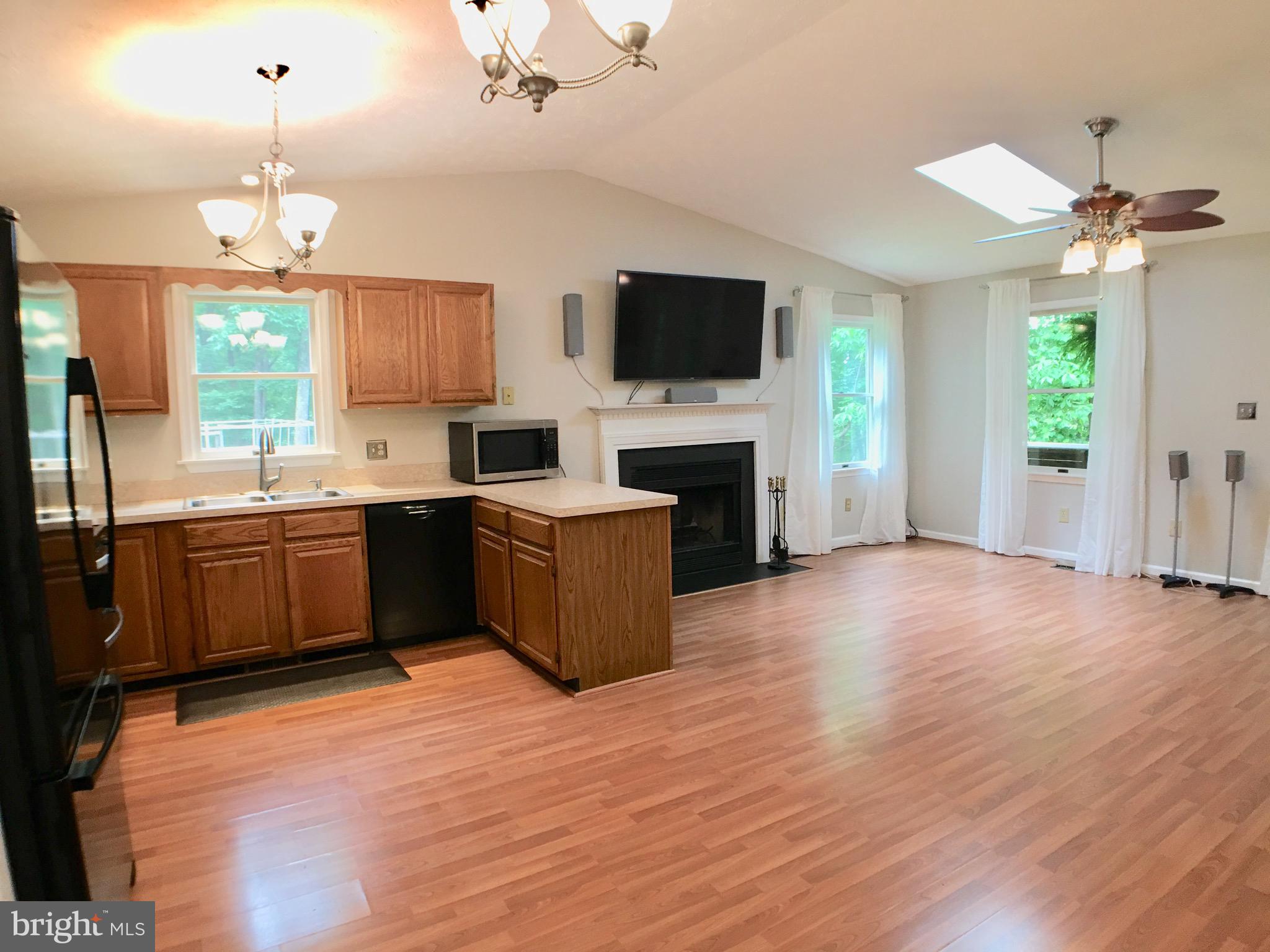 224 Doom Peak Road Linden, VA 22642 - Photo 69 of 150 BONUS PHOTO - Kitchen / Living Room / Dining Area
