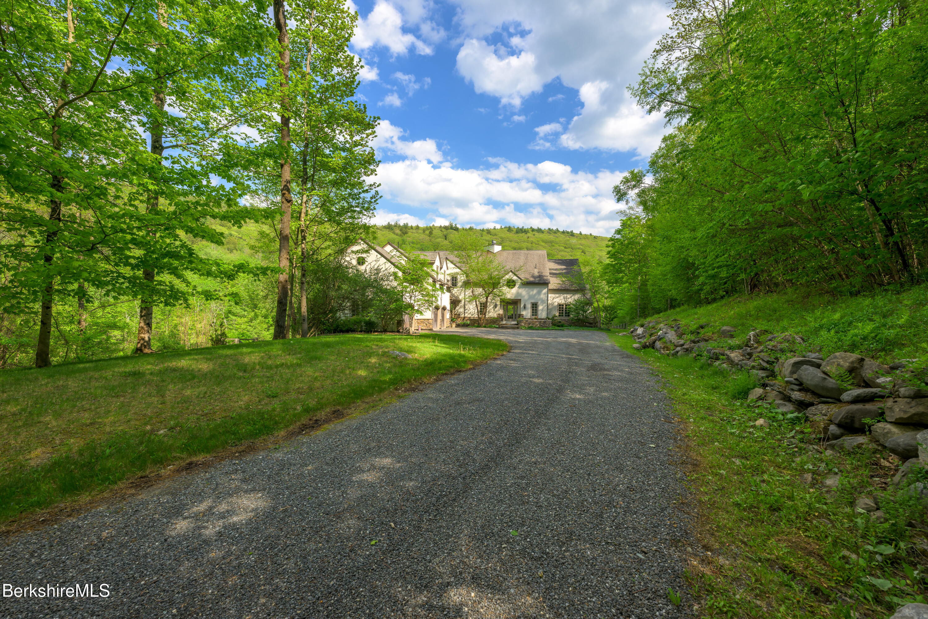 83 Maple Hill Road West Stockbridge, MA 01266 - Photo 71 of 78 a view of a yard with plants and large trees
