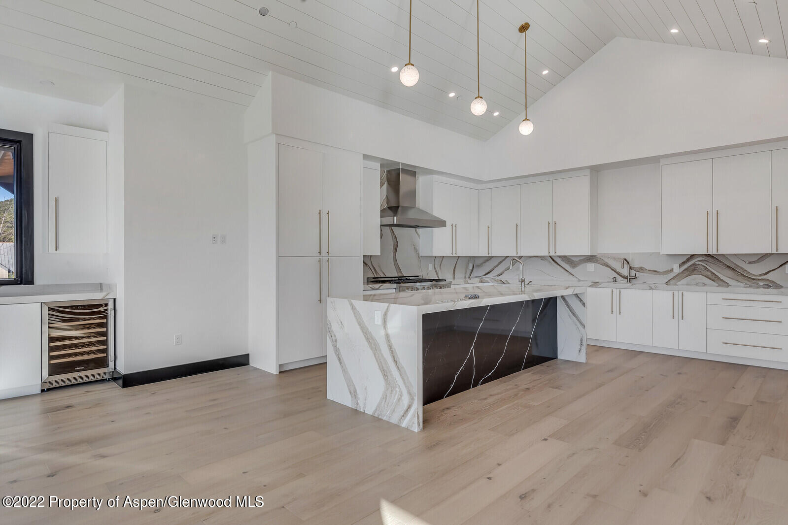 1093 Callicotte Ranch Road Carbondale, CO 81623 - Photo 11 of 27 a kitchen with stainless steel appliances granite countertop a stove a sink and a refrigerator