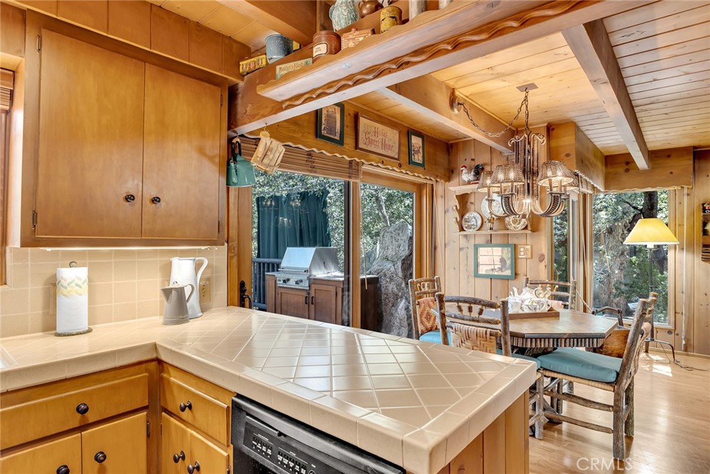 25300 Pine Crest Avenue Idyllwild, CA 92549 - Photo 24 of 75 View of dining area from kitchen.