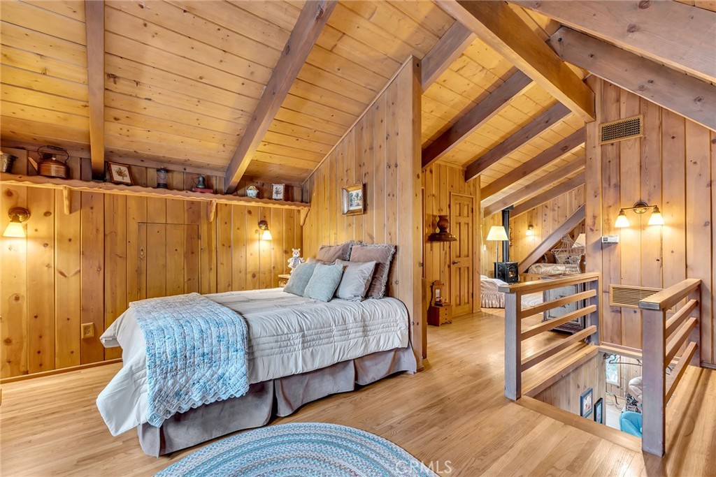 25300 Pine Crest Avenue Idyllwild, CA 92549 - Photo 38 of 75 Queen bed in loft.