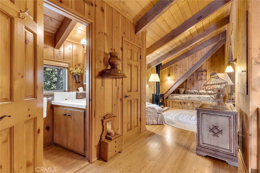 25300 Pine Crest Avenue Idyllwild, CA 92549 - Photo 40 of 75 Loft features half bath and sitting area with additional storage.