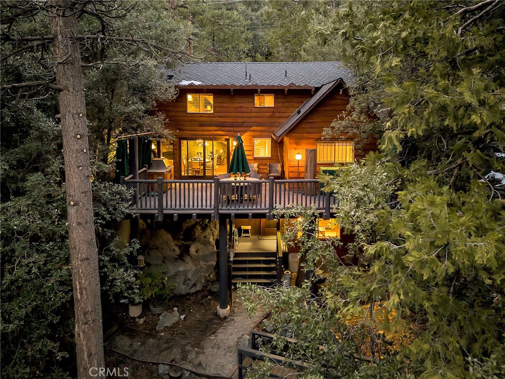 25300 Pine Crest Avenue Idyllwild, CA 92549 - Photo 4 of 75 Rear of the home - so magical.