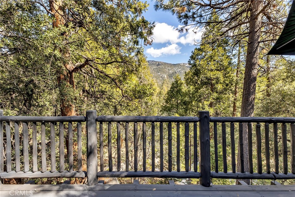 25300 Pine Crest Avenue Idyllwild, CA 92549 - Photo 63 of 75 Upper deck views of the forest and ridgeline.