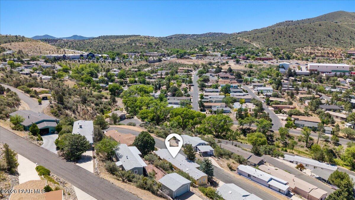 2352 Hillside Loop Road Prescott, AZ 86301 - Photo 23 of 27 Aerial View SW