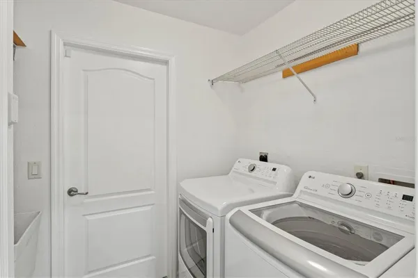 a view of an empty room with window