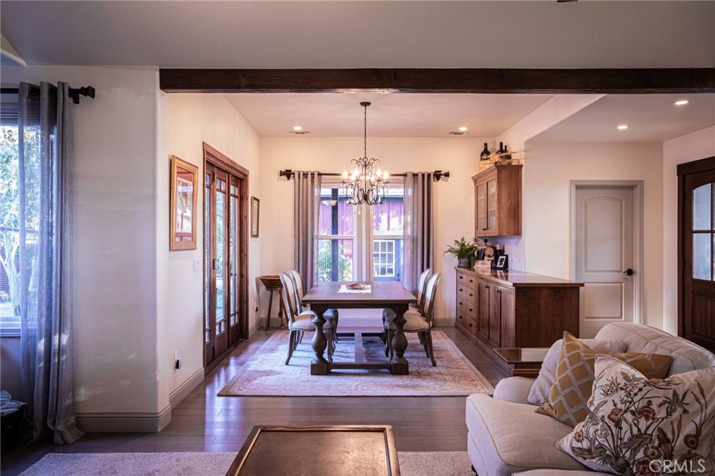 518 Hawley Street Templeton, CA 93465 - Photo 4 of 7 a living room with furniture and wooden floor