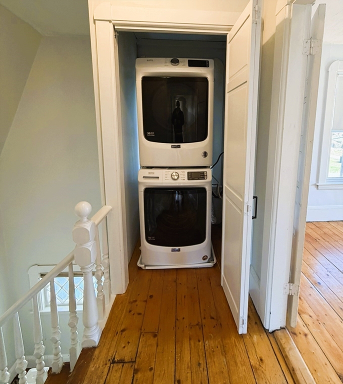481 Humphrey Street Swampscott, MA 01907 - Photo 18 of 28 a view of a hallway with wooden floor and staircase