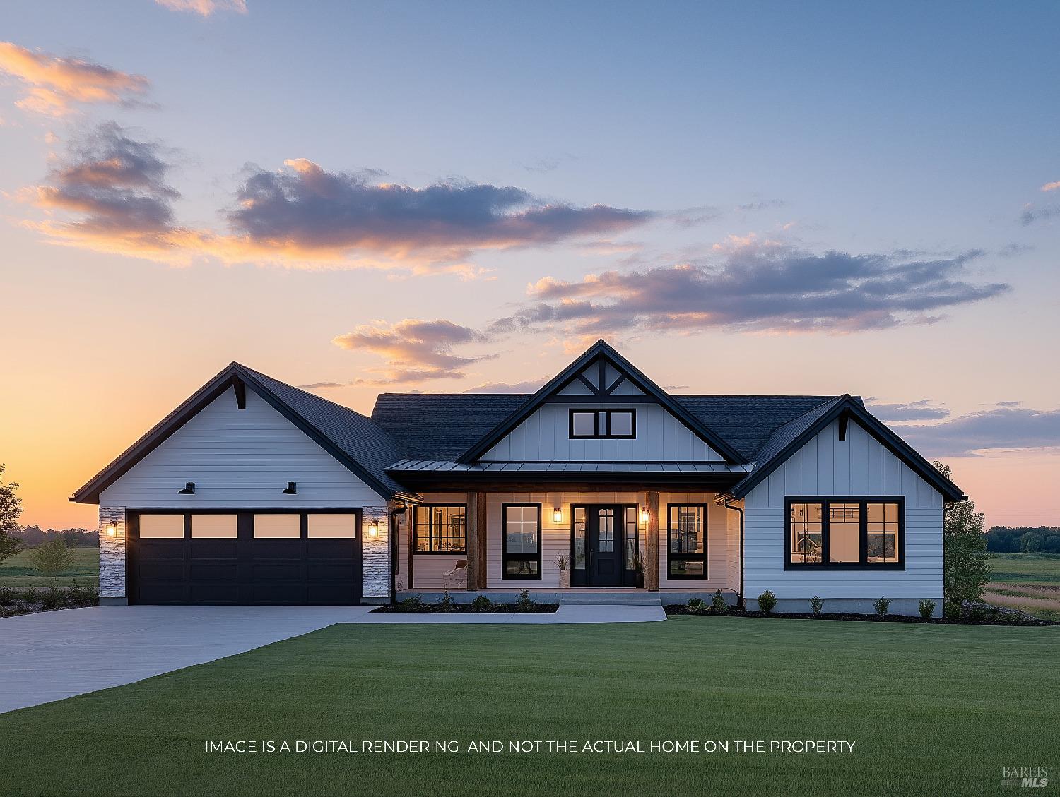 756 Sunnyside Road St. Helena, CA 94574 - Photo 4 of 5 front view of a house with a yard
