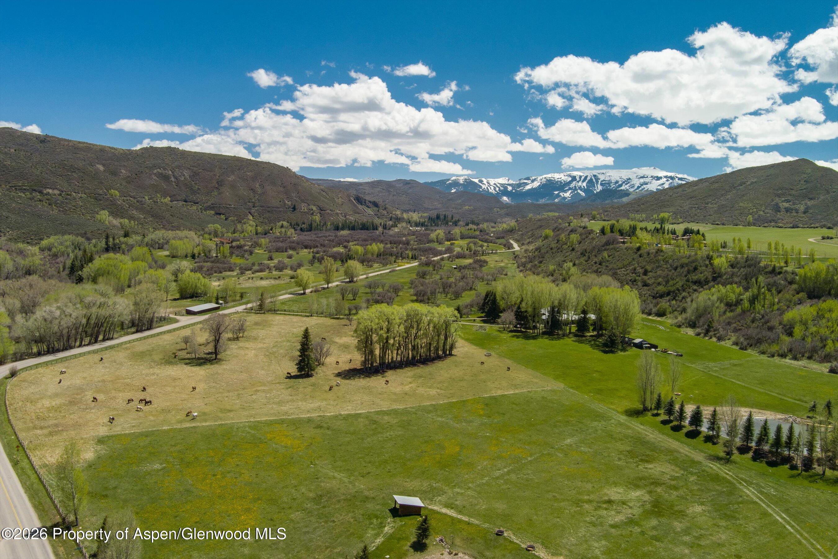 3333 Snowmass Creek Road Snowmass, CO 81654 - Photo 39 of 43 Aerial View