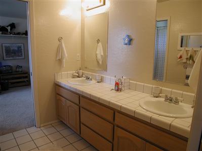 319 Mecham Road Petaluma, CA 94952 - Photo 7 of 12 a bathroom with a sink and a mirror