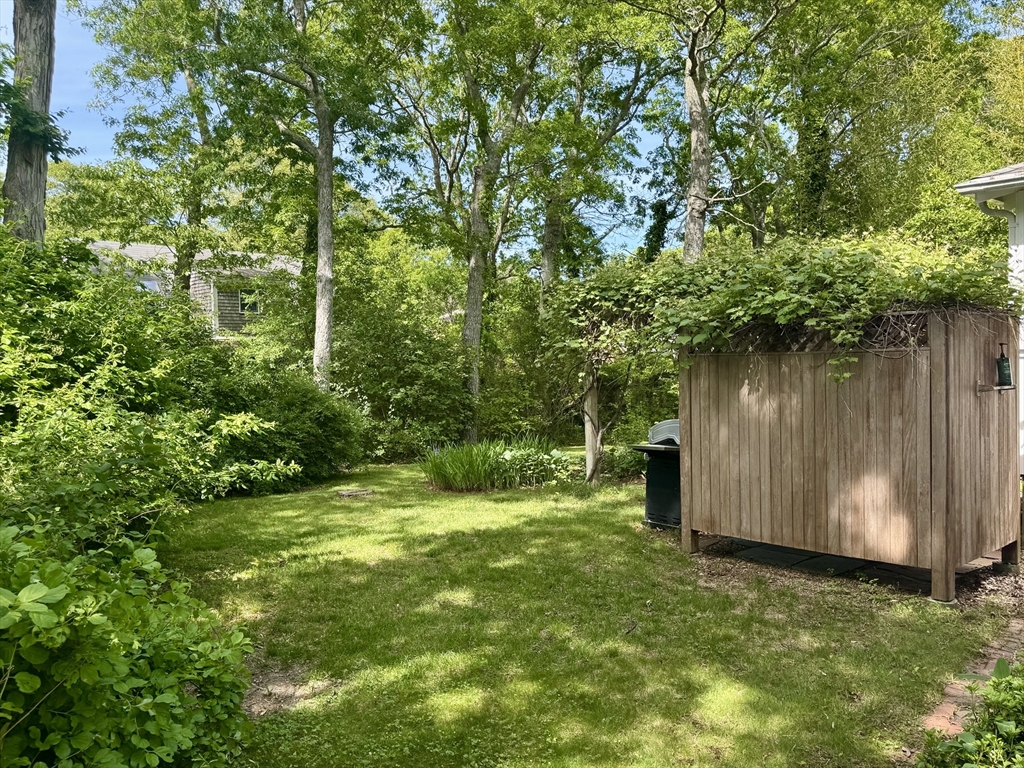 113 Leonard Circle Tisbury, MA 02568 - Photo 24 of 25 a view of backyard with green space