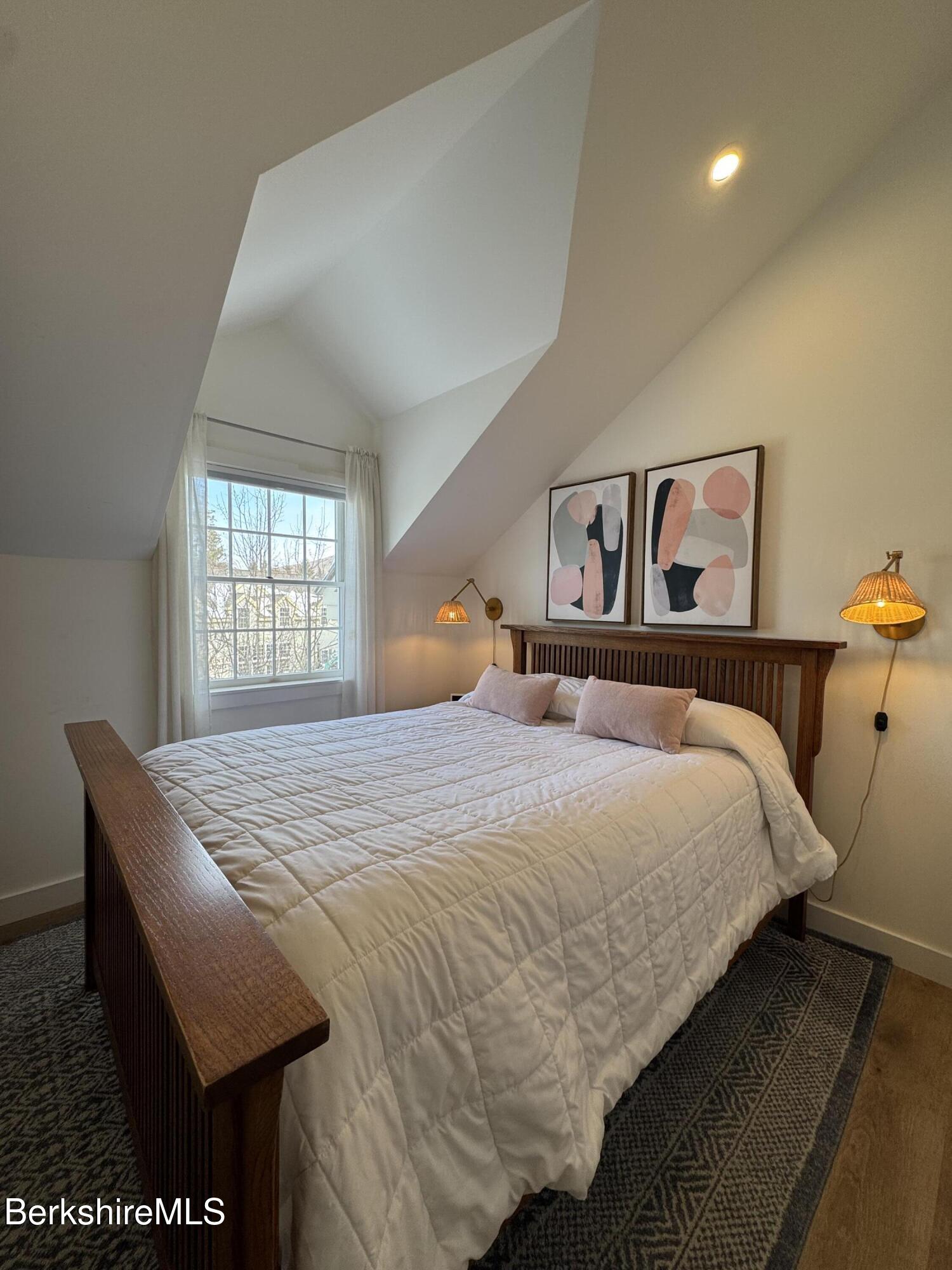 803 Crane Hancock, MA 01237 - Photo 14 of 24 a bedroom with a bed and window