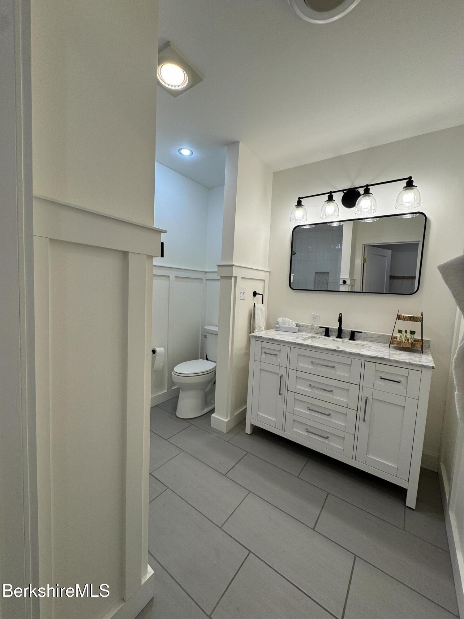 803 Crane Hancock, MA 01237 - Photo 16 of 24 a bathroom with a toilet sink and mirror