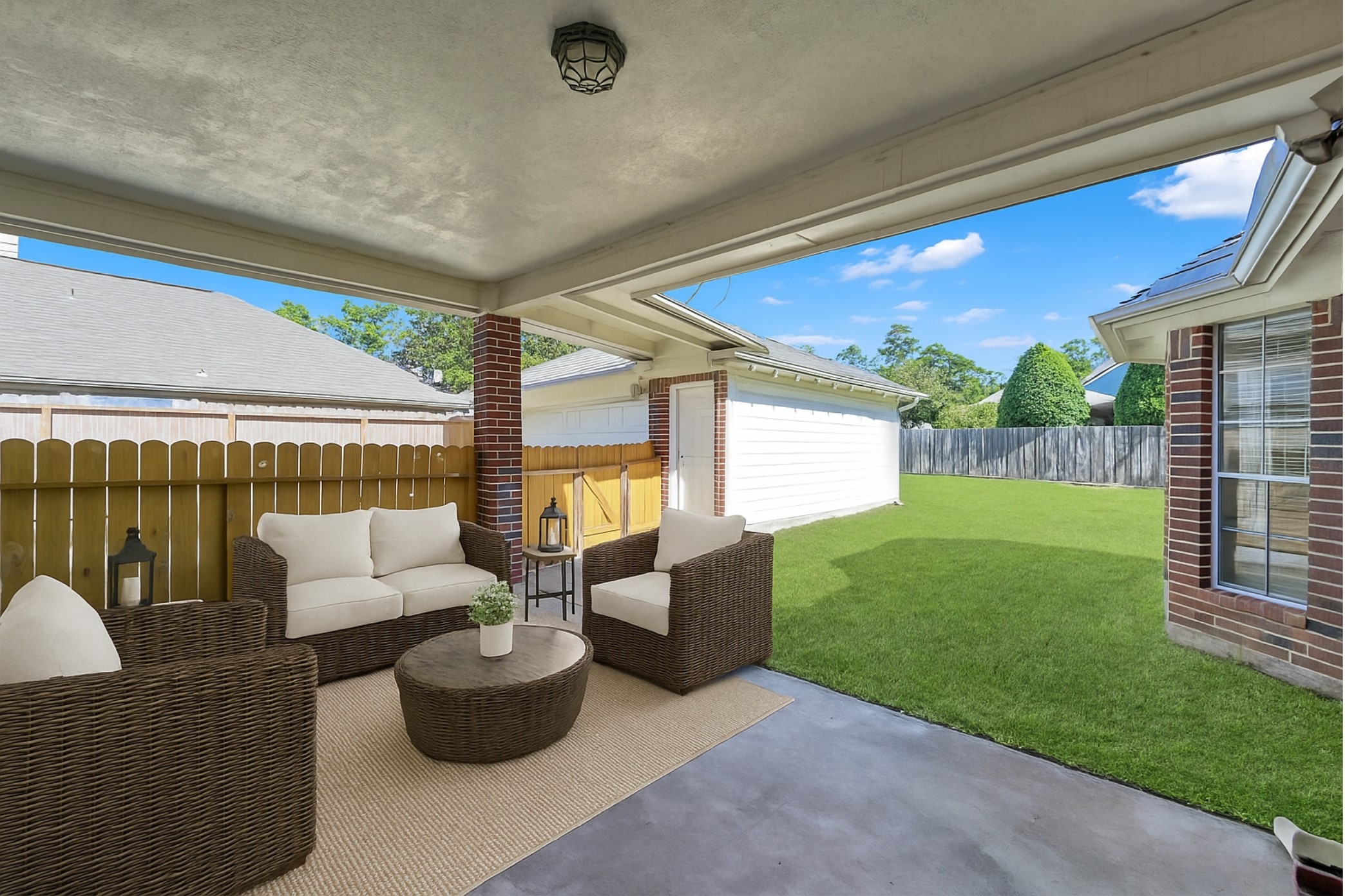 16214 Lobo Lane Spring, TX 77379 - Photo 19 of 25 This image of the Patio has been digitally altered and staged.