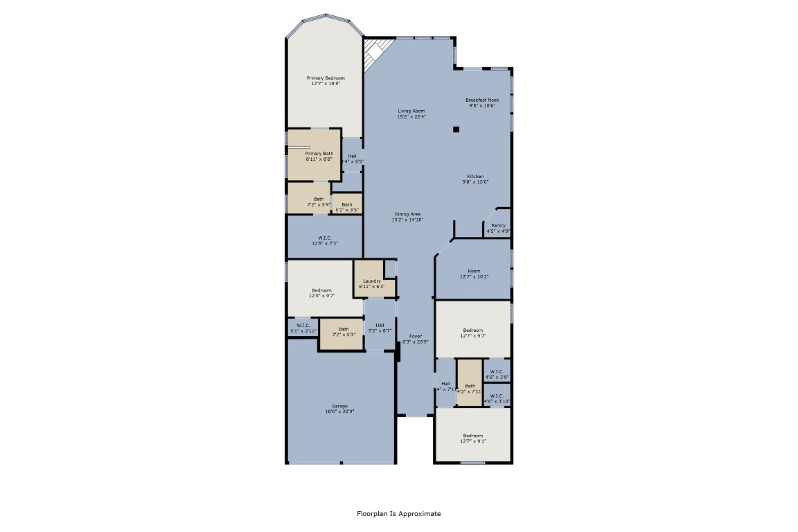 244 Fort Cobb Way Georgetown, TX 78628 - Photo 29 of 29 a picture of a floor plan