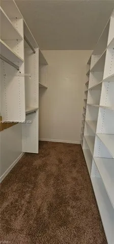 en empty room with an entryway