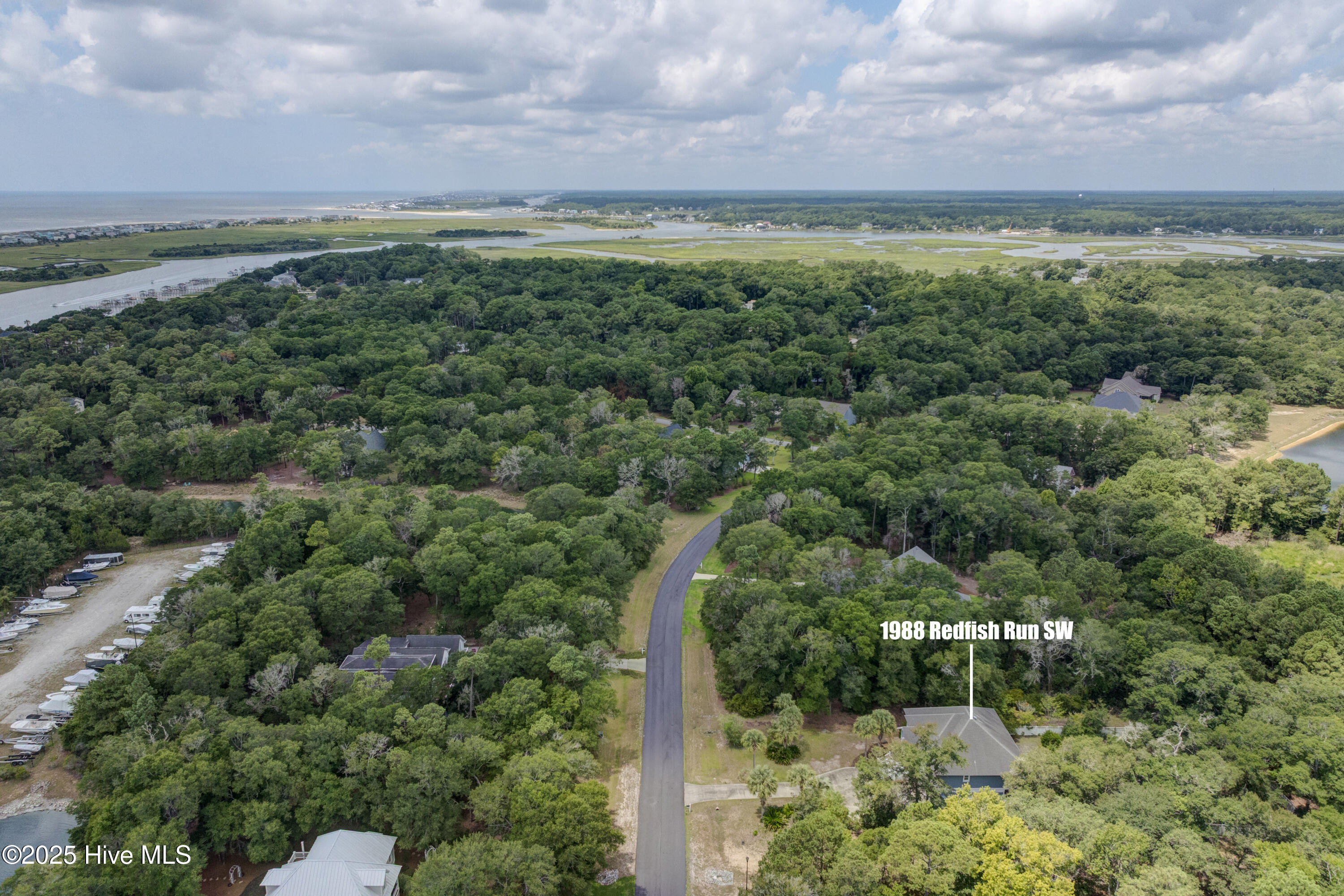 1988 Redfish Run Southwest Supply, NC 28462 - Photo 60 of 89 1988RedfishRunSWDrone-3