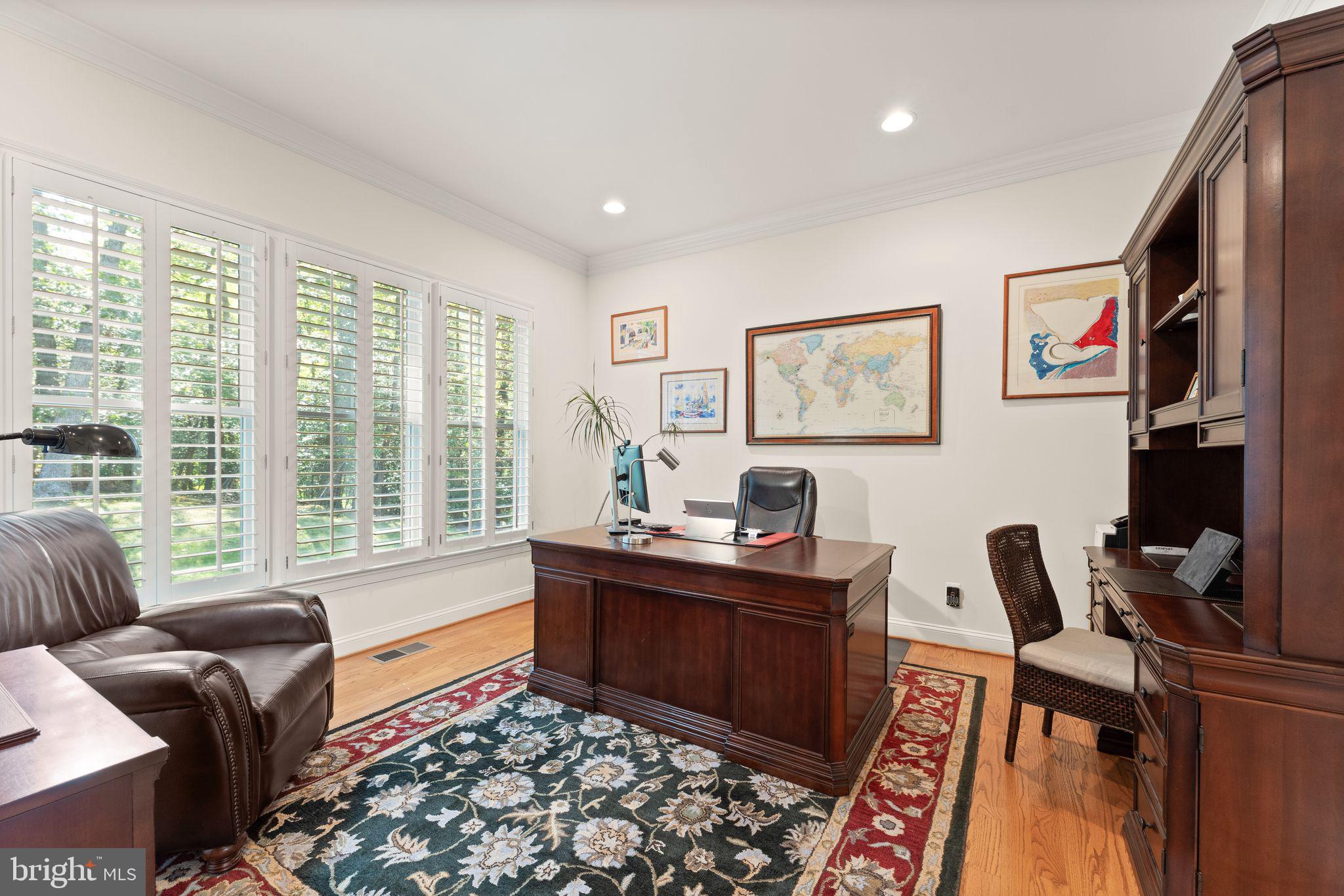 9603 Thistle Ridge Lane Vienna, VA 22182 - Photo 28 of 73 Main Level Office