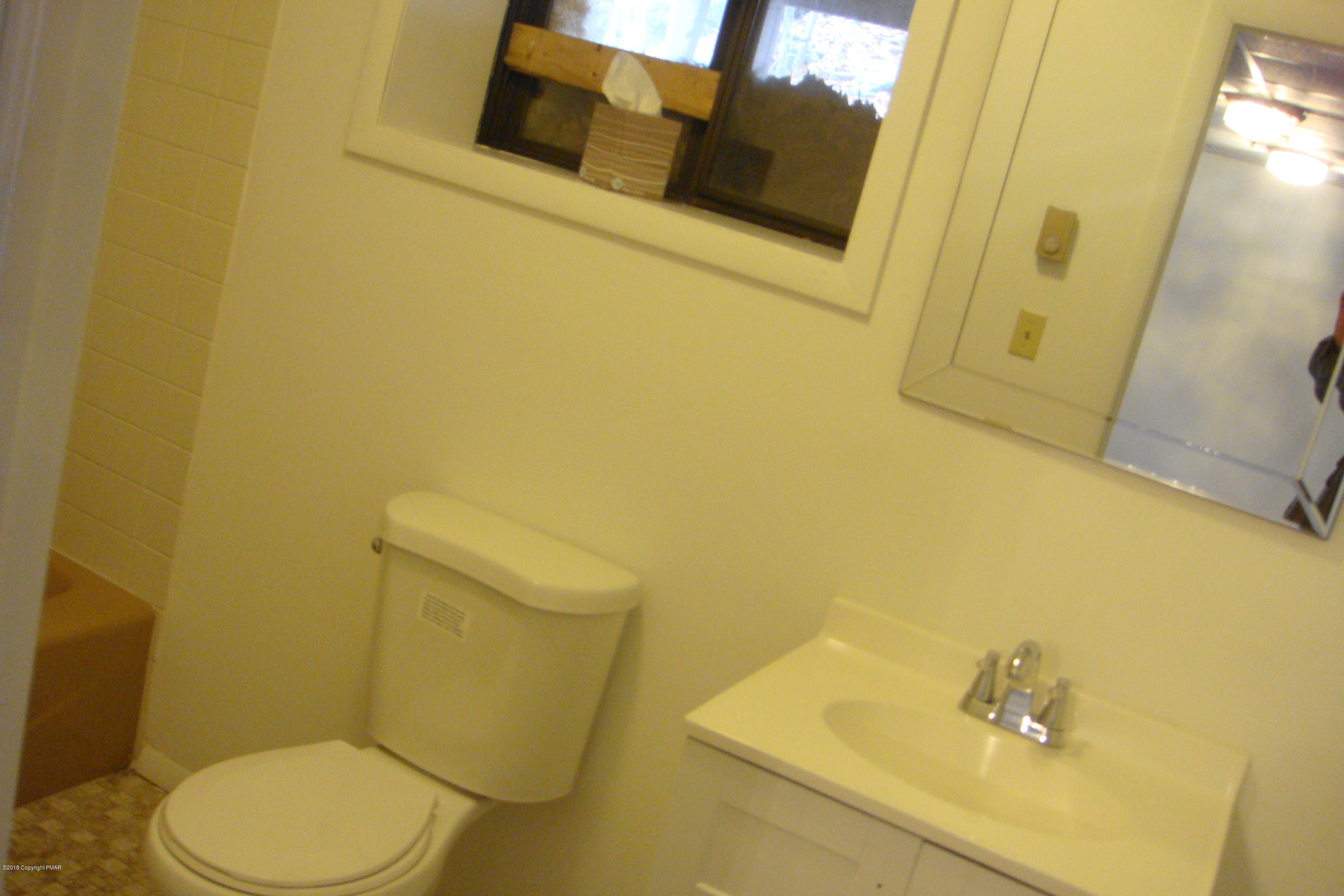 6375 Decker Road Bushkill, PA 18324 - Photo 51 of 60 a bathroom with a sink and a toilet
