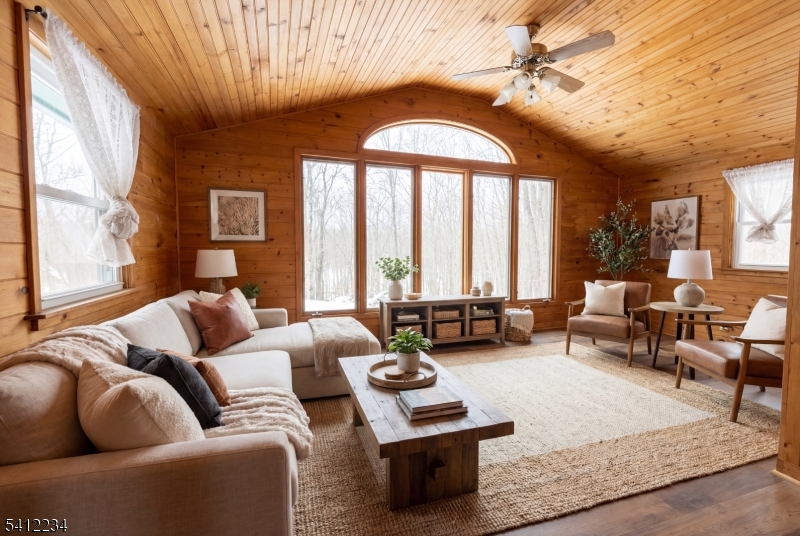 903 Green Pond Road Rockaway, NJ 07866 - Photo 4 of 13 a living room with furniture and a large window