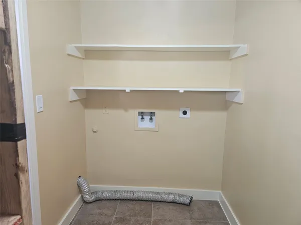 a view of outdoor space with wooden fence