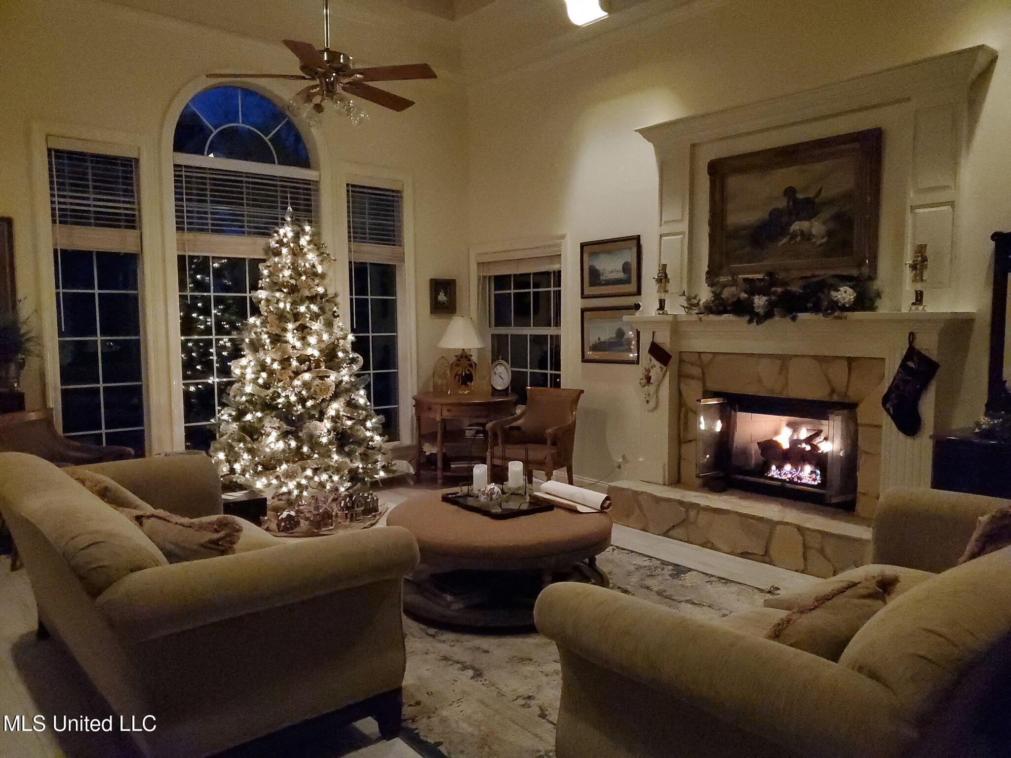 19 Long Lake Carriere, MS 39426 - Photo 10 of 39 Christmas photo of Brenda's living room
