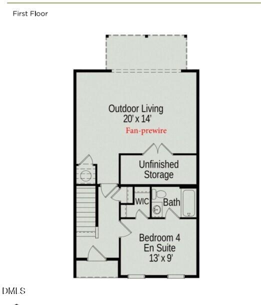 722 Orch Vista Circle Raleigh, NC 27606 - Photo 28 of 30 a picture of a park with a white wall