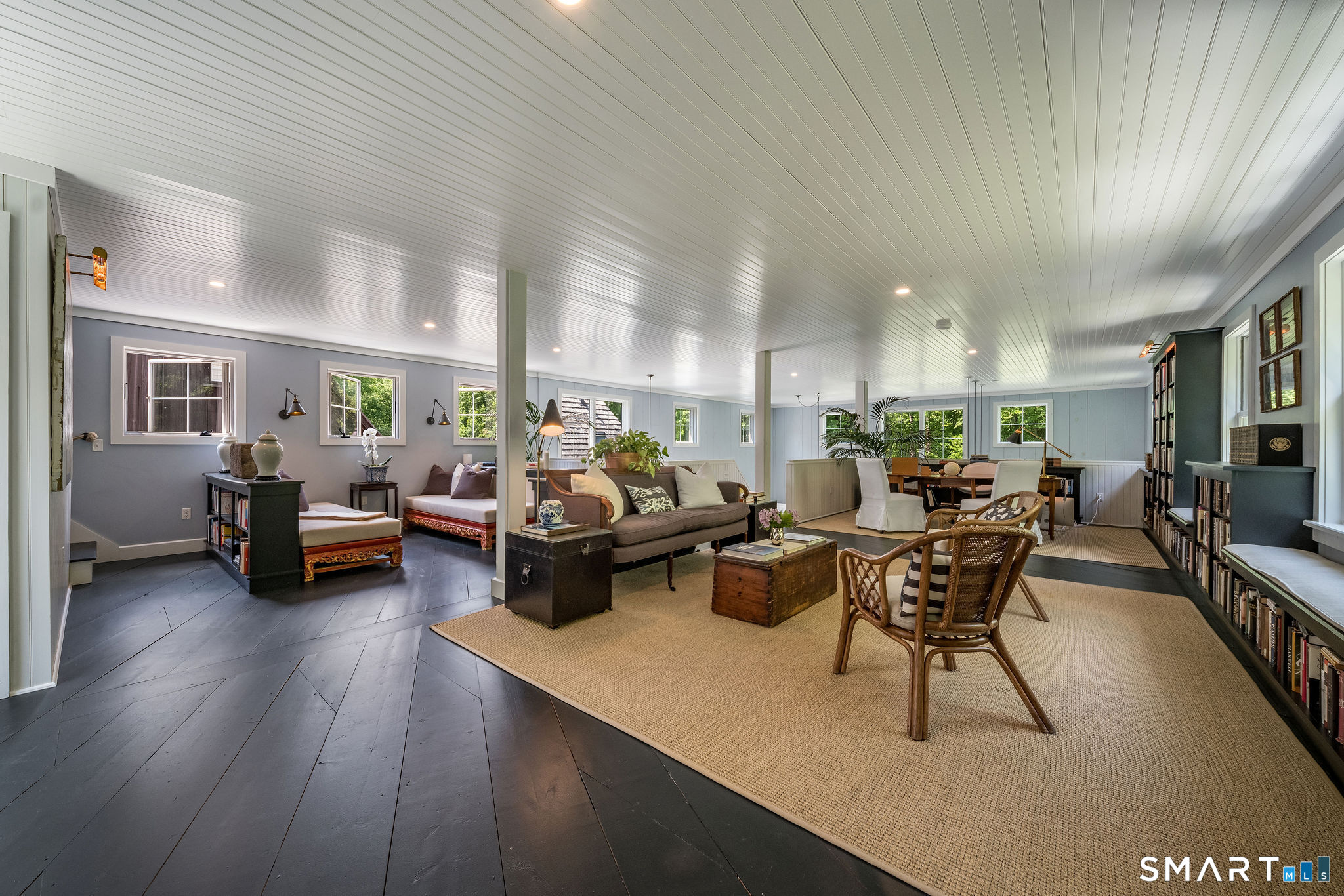 155 A Joshuatown Road Lyme, CT 06371 - Photo 40 of 40 Pool house 2nd story open floor plan