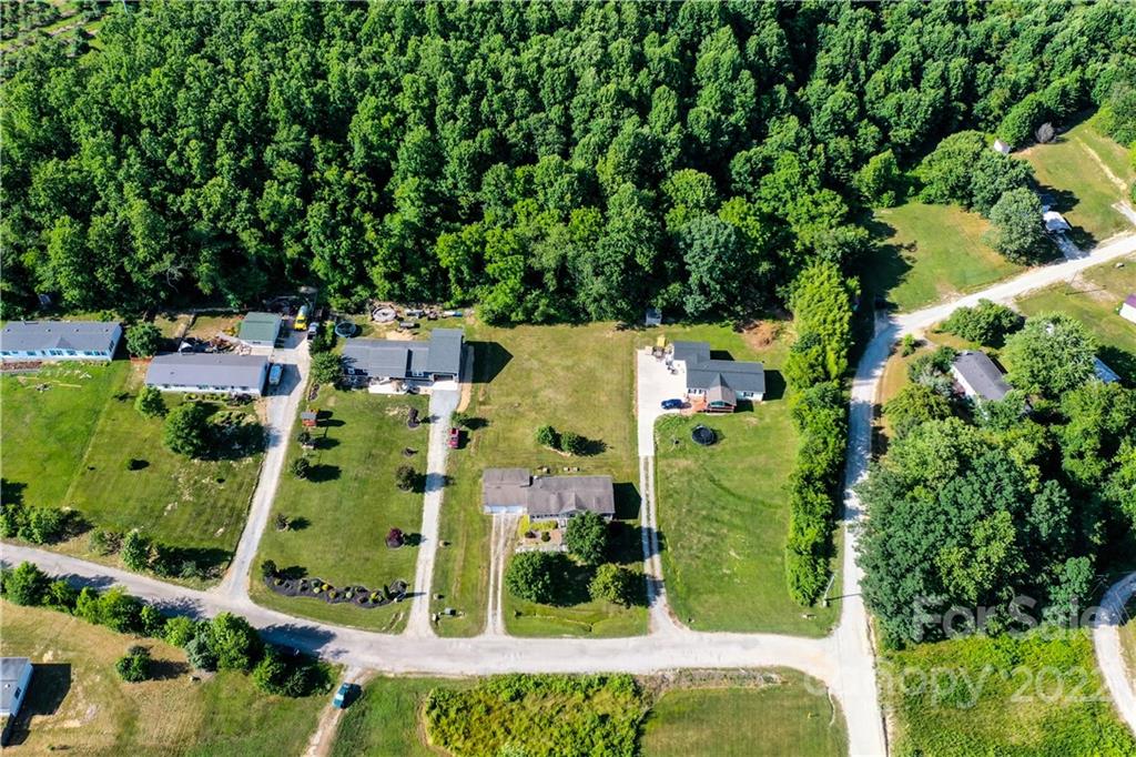 48 Lynn Estate Road Hendersonville, NC 28792 - Photo 22 of 23 an aerial view of residential house with outdoor space and parking