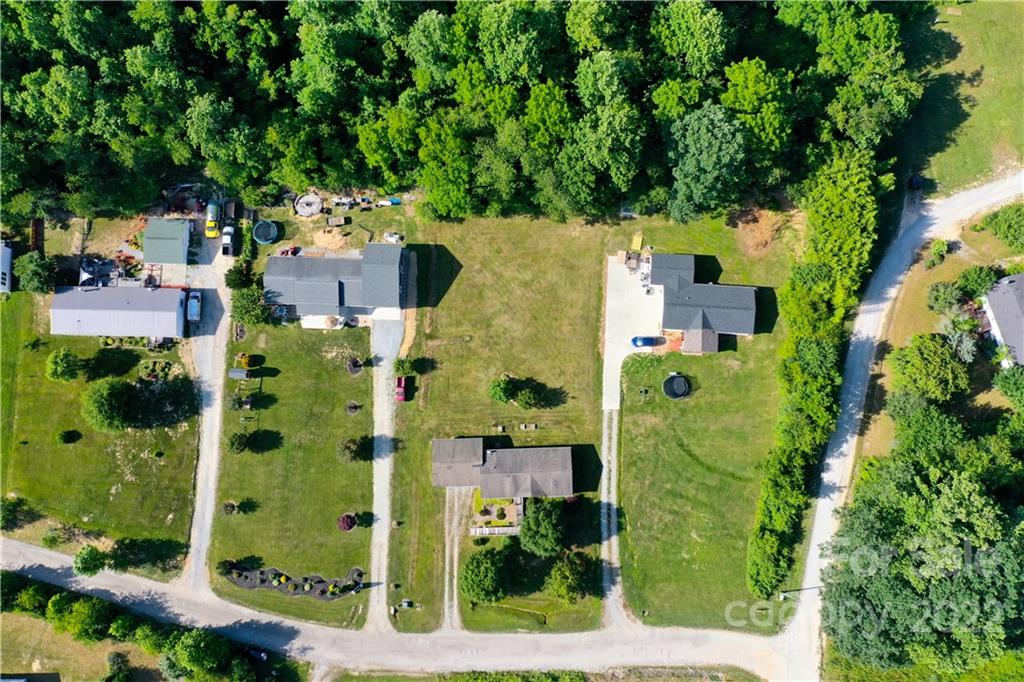 48 Lynn Estate Road Hendersonville, NC 28792 - Photo 23 of 23 an aerial view of residential houses with outdoor space and trees