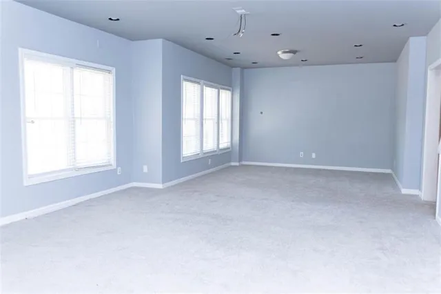 a view of empty room