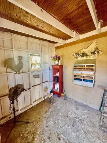 a view of storage and utility room